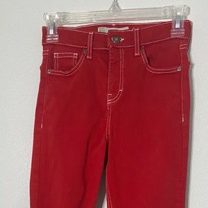 RED HOT TOP SHOP JEANS